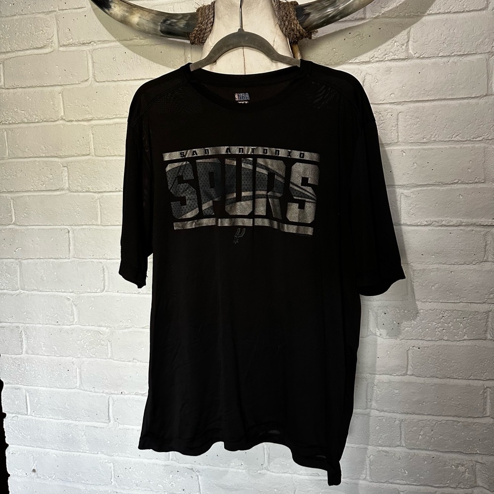 San Antonio spurs NBA workout shirt